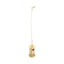 Perrin & Rowe Slotted Basin Waste with Metal Plug Stay & Chain - Satin Brass