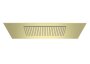 Roca Raindream 500 x 500mm Ceiling-Mounted Shower Head with Rain & Waterfall Functions - Brushed Brass