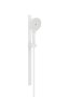 Roca Plenum Shower Kit with Handshower, Rail & Hose - Matt White
