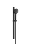 Roca Sensum Shower Kit with Handshower, Rail & Hose - Matt Black