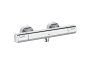 Roca T-500 Wall-Mounted Thermostatic Shower Mixer - Chrome
