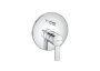 Roca Targa Built-In 2 Way Bath-Shower Mixer - Chrome