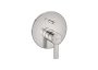 Roca Targa Built-In 2 Way Bath-Shower Mixer - Stainless Steel 