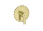 Roca Targa Built-In 1 Way Shower Mixer - Brushed Brass