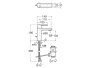 Roca Targa Cold Start Basin Mixer with Pop-Up Waste - Chrome