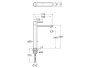 Roca Targa XL Smooth Body Cold Start Basin Mixer - Matt White