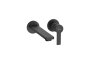Roca Targa Wall Mounted Basin Mixer - Matt Black