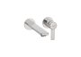 Roca Targa Wall Mounted Basin Mixer - Stainless Steel 