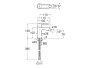 Roca Targa Smooth Body Bidet Mixer with Flexible Hoses - Chrome