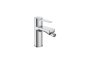 Roca Targa Smooth Body Bidet Mixer with Flexible Hoses - Chrome