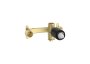 Roca Targa Wall Mounted Basin Mixer - Matt Black