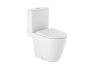 Roca Ona Close-Coupled Rimless Toilet - Matt White