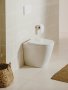 Roca Ona Back-to-Wall Rimless Toilet - Supraglaze