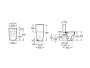 Roca Ona Compact Close Coupled Back-to-Wall Rimless Toilet - Matt White