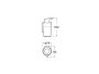Roca Victoria Wall-Mounted Soap Dispenser - Matt Black