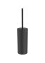 Roca Victoria Floorstanding / Wall-Hung Dual Toilet Brush Holder - Matt Black