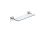 Roca Victoria 350mm Glass Shelf - Chrome