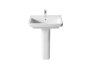 Roca Dama-N 550mm Wall-Hung 1 Tap Hole Basin - White