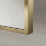 Origins Living Delphine 600 x 900mm Overmantle Arch Mirror - Brushed Brass