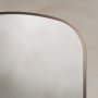 Origins Living Delphine 600 x 900mm Overmantle Arch Mirror - Brushed Bronze