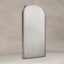 Origins Living Delphine 600 x 900mm Overmantle Arch Mirror - Brushed Bronze