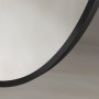 Origins Living Delphine 550 x 800mm Oval Mirror - Black