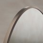 Origins Living Delphine 550 x 800mm Oval Mirror - Brushed Bronze