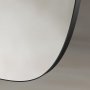 Origins Living Oslo 450 x 800mm Barrel Mirror - Black