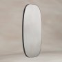 Origins Living Oslo 450 x 800mm Barrel Mirror - Black