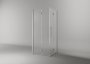 Novellini Young 2AS Corner Entry Bi-Fold Shower Enclosure