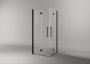 Novellini Young 2AS Corner Entry Bi-Fold Shower Enclosure