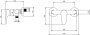 Villeroy & Boch O.Novo Start Single-Lever Shower Mixer - Chrome - Stock Clearance