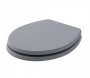 Bayswater Fitzroy Plummett Grey Traditional Round Wood Seat - Stock Clearance