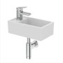 Ideal Standard i.life S 370mm 1 Left Hand Tap Hole Basin