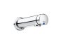 Roca Avant Self-Closing Wall-Mounted Basin Mixer with 150mm Spout