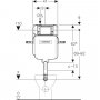 Geberit Sigma 8cm Concealed Dual Flush Cistern