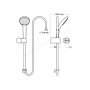 Ideal Standard IdealRain M3 Fixed Shower Set