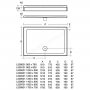 Ideal Standard Simplicity Flat Top 1200 x 800mm Low Profile Shower Tray