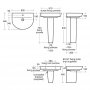 Ideal Standard Connect Air Arc 60cm Basin