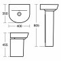 Ideal Standard Connect Air Arc 40cm Basin