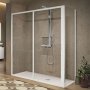 Novellini Lunes 2.0 2P 2 Part Slider Shower Enclosure