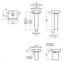 Ideal Standard Connect Air Cube 400mm Basin