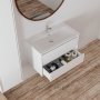 Ideal Standard Connect Air 800mm Vanity Unit (Gloss White with Matt White Interior)