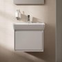 Ideal Standard Connect Air Cube Basin Unit for 550mm Basin (Gloss White with Matt White Interior)