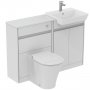 Ideal Standard Connect Air 600mm Floor Standing WC Unit (Gloss White with Matt White Interior)