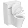 Ideal Standard Connect Air 600mm Floor Standing WC Unit (Gloss White with Matt White Interior)