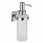 Smedbo House Wallmount Holder With Glass Soap Dispenser