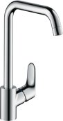 Hansgrohe Focus M41 Single Lever Kitchen Mixer 260, Single Spray Mode - Chrome