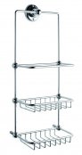 Bayswater Chrome Shower Tidy - Stock Clearance