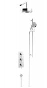 Heritage Somersby Recessed Shower with Fixed Head and Flexible Head
